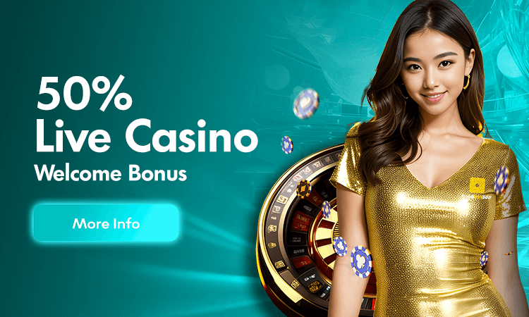 Gb888 50% Live Casino Bonus