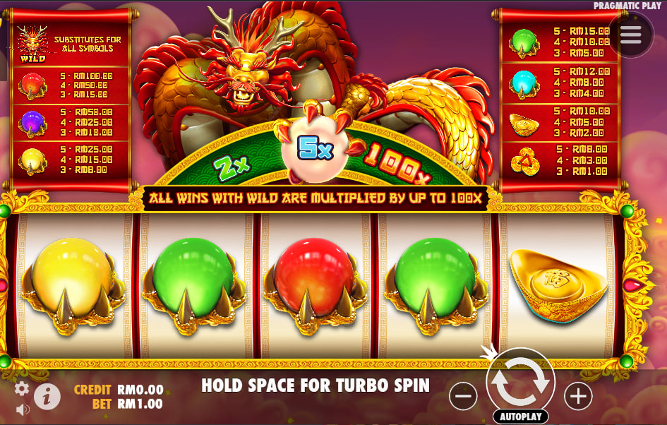 Lucky Dragon Ball : GB888 Casino